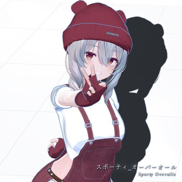 Sporty Overalls【6アバター対応】 