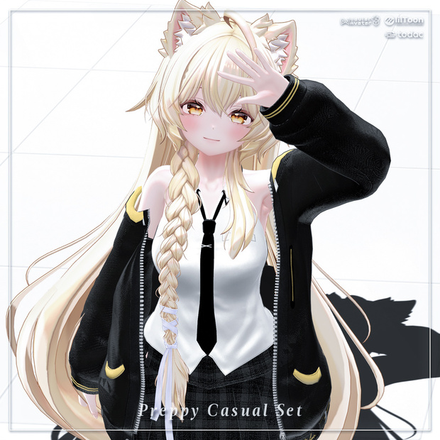 Preppy Casual / プレッピーカジュアルセット 【5アバター対応】