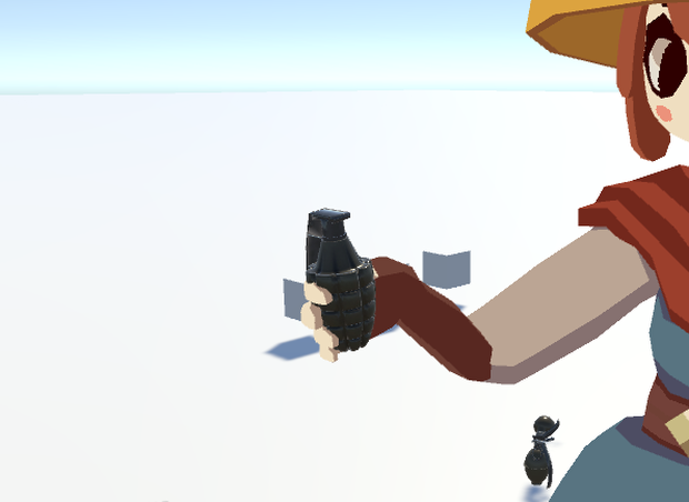 VRChat内で爆発する手榴弾 差分３種