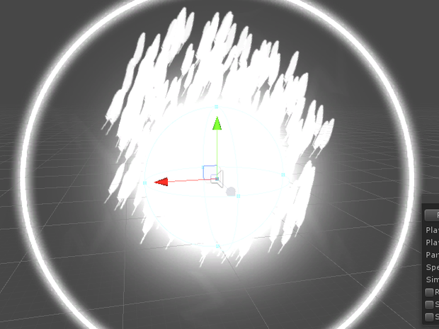[ Unity/VRChat ] Light Feather Spawn Intro 