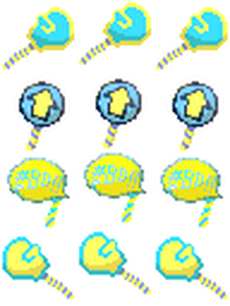 pictSQUER用アバター BDプロップス