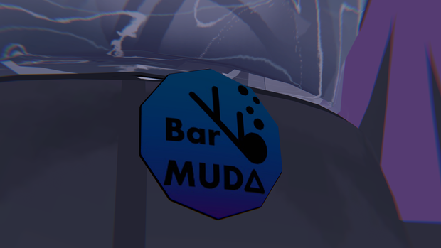 Public Bar MUD△ロゴ入りボタン配布【無料】