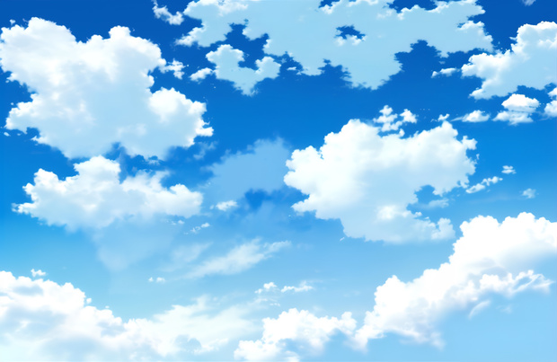 【背景素材】空_002