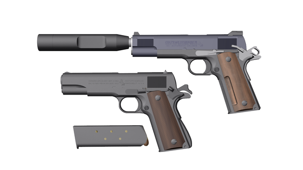 きるろい式M1911A1 & Snake Match '74 