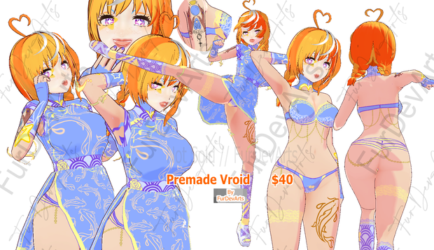 Star Beauty Vroid Model Premade