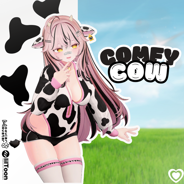 Comfy Cow ┃ほっこりウシ『bnuuy_001』