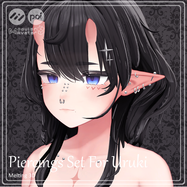 Ear,Face and Body Piercing for ウルキ・Uruki