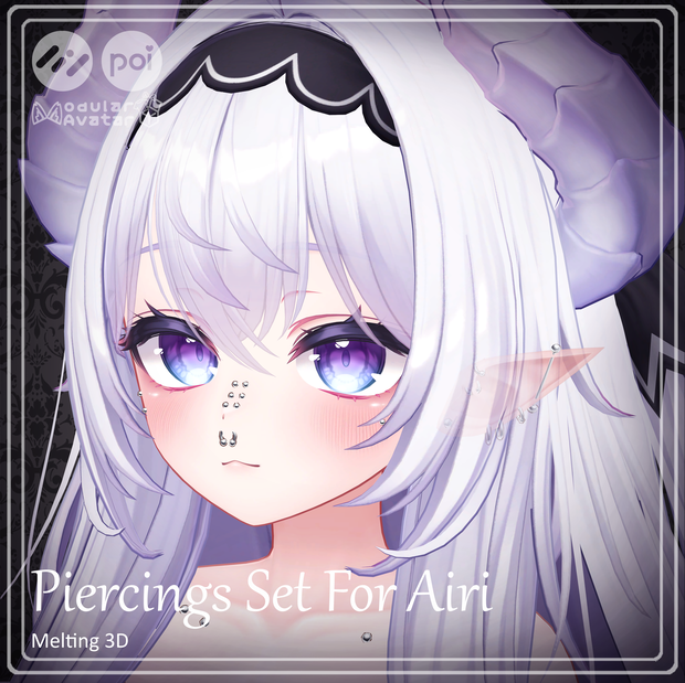 Ear,Face and Body Piercing for Airi 「愛莉」