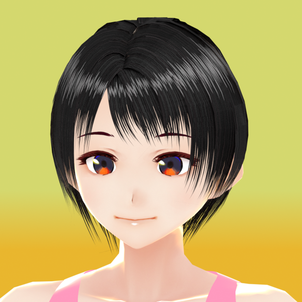VRC 女性用ショートヘア#1