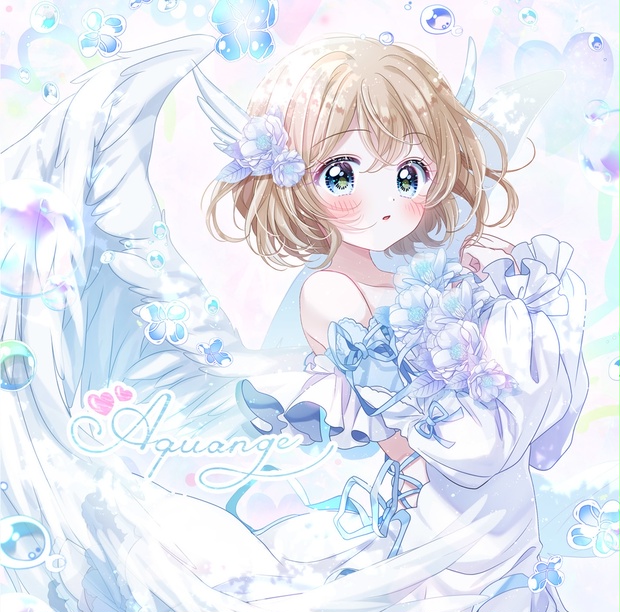 【新品未開封】Aquange 羽澄愛 ♪1st Album『羽澄愛 Single Collection Vol.1 Aquange』＆グッズ