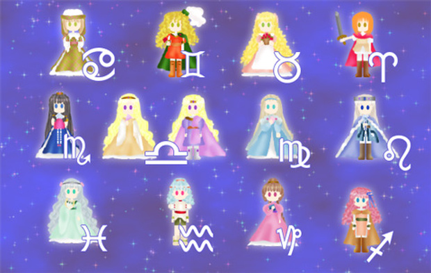 １２星座アイコンセット（web用）