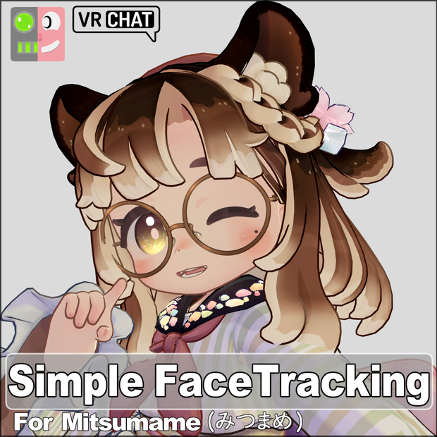 [Free] Simple FaceTracking Settings for Mitsumame(みつまめ)