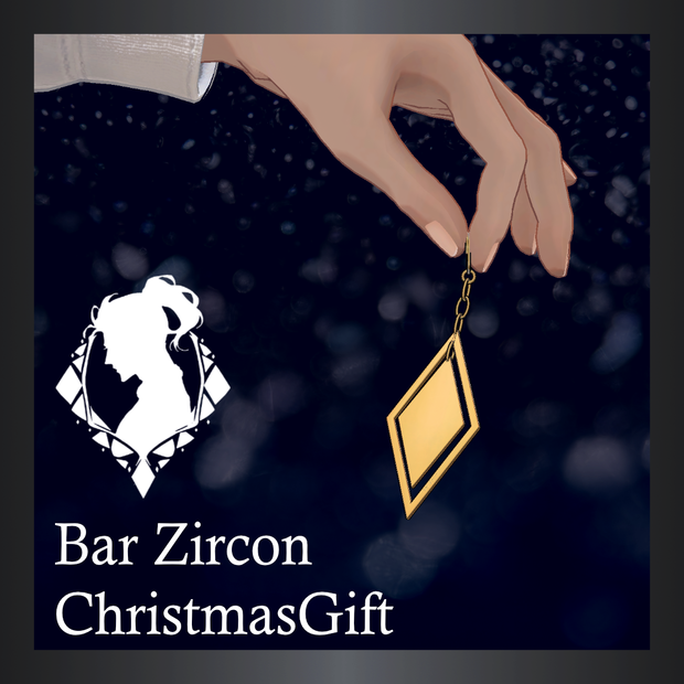 Bar Zircon Christmas gift 2024