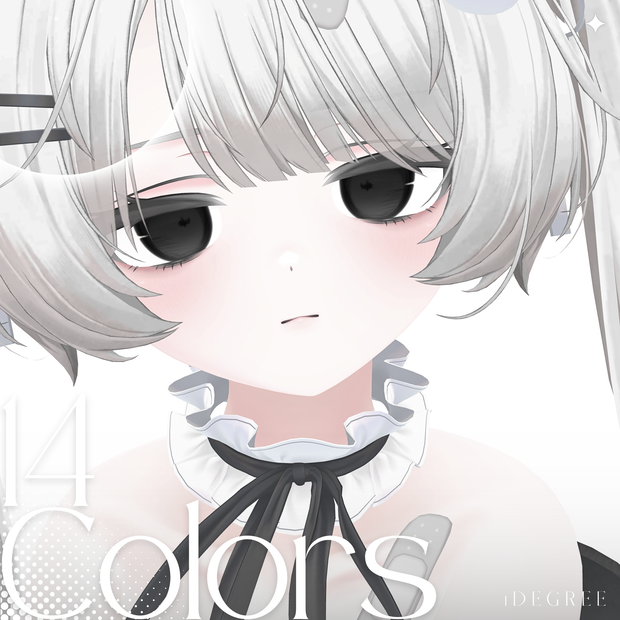 NEW❕悠莉 Yuri対応【24avatar対応】Dark Sketchy Eye Texture