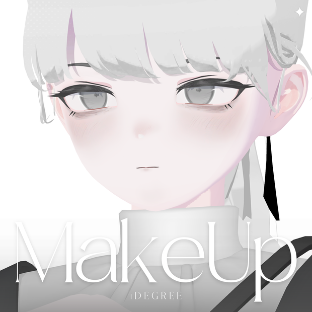 【Lapwing】Dark Sketchy Eye + MakeUp + Blendshape