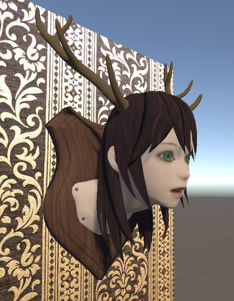 Hunting Trophy ハンティングトロフィー　３Dモデル　VRChat