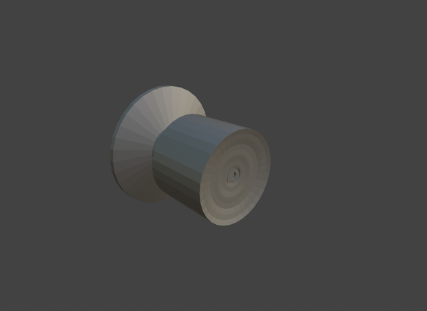 無料【3Dモデル】ドアノブ