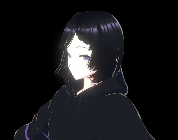 【VRM】サイバーパンク・ストリート "Code:Violet"【Cluster/配信対応】