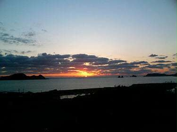 背景素材集：夕日