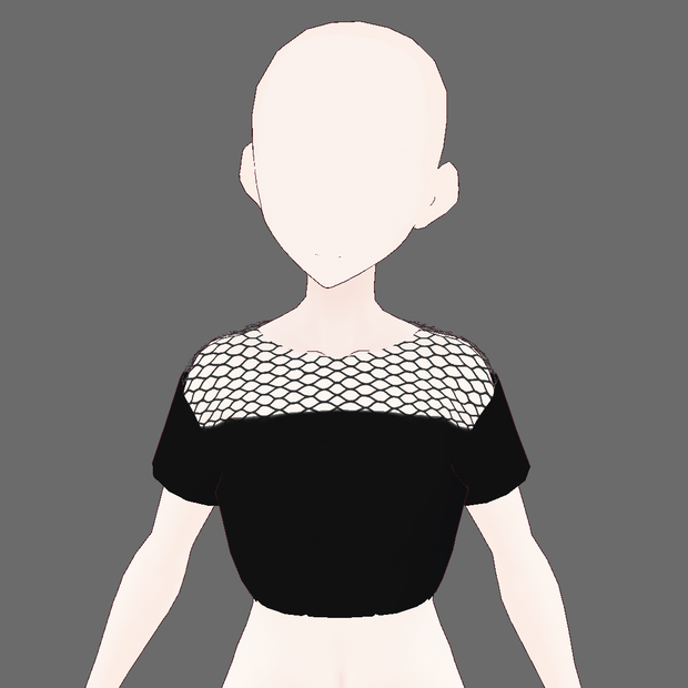Fishnet Crop Top (Free)