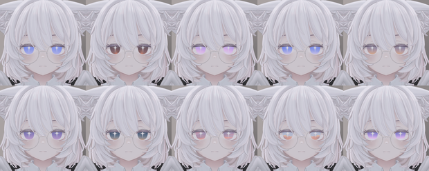 瞳テクスチャ「空いろ」[#Emmelie3D 対応][Free]