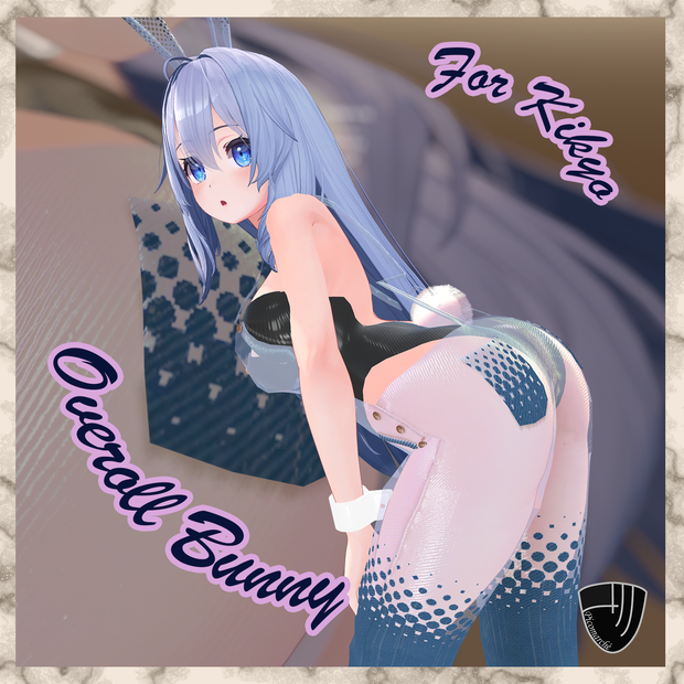【複数アバター対応】Overoll Bunny