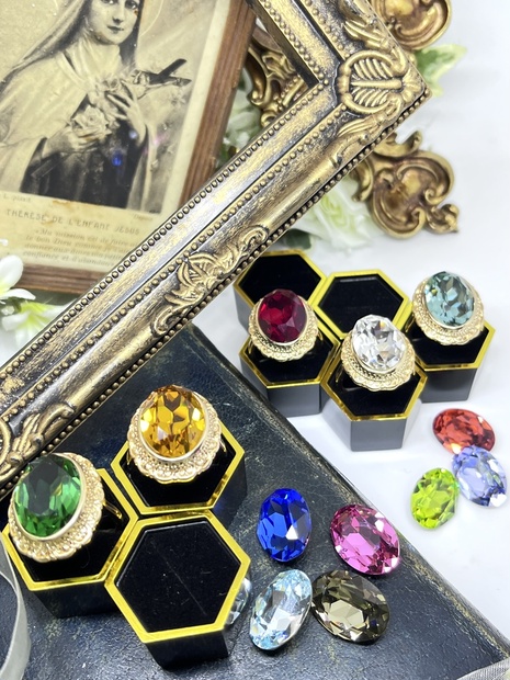 【受注】呪われた魔女達の宝石の指輪 - 箱庭EDEN - BOOTH