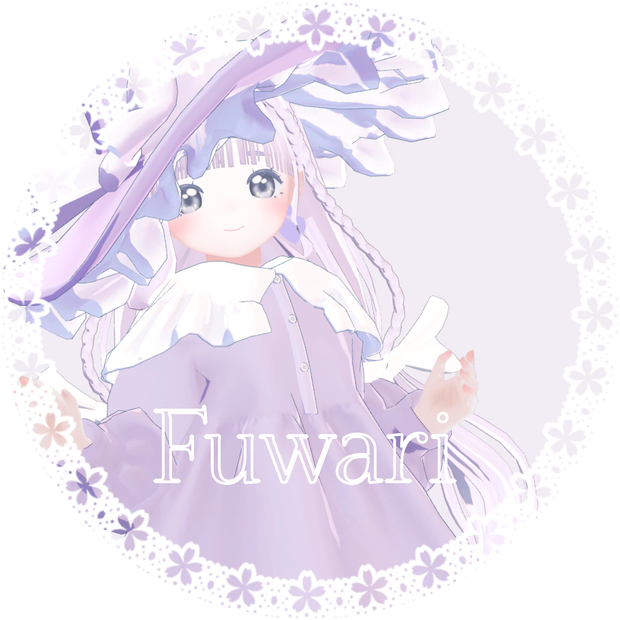 【３Ｄモデル】ふわり-Fuwari-