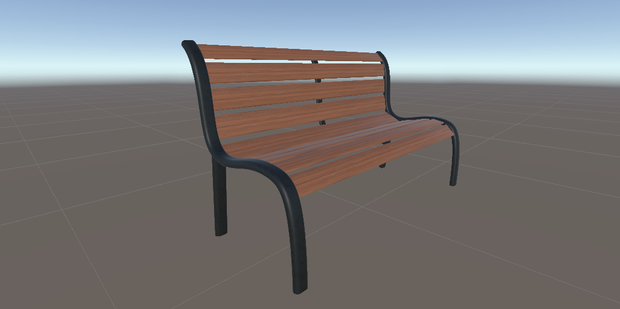 【Free DL】park bench_1