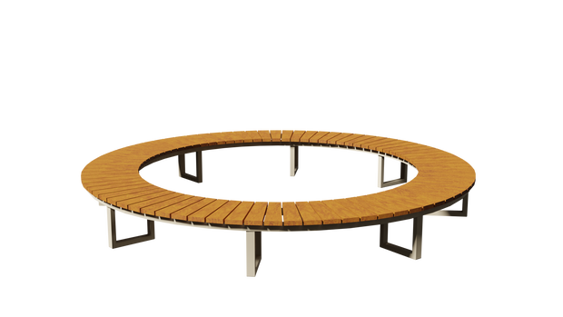 【Free DL】circle bench_2