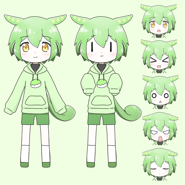【フリー立ち絵素材】ずんだもん