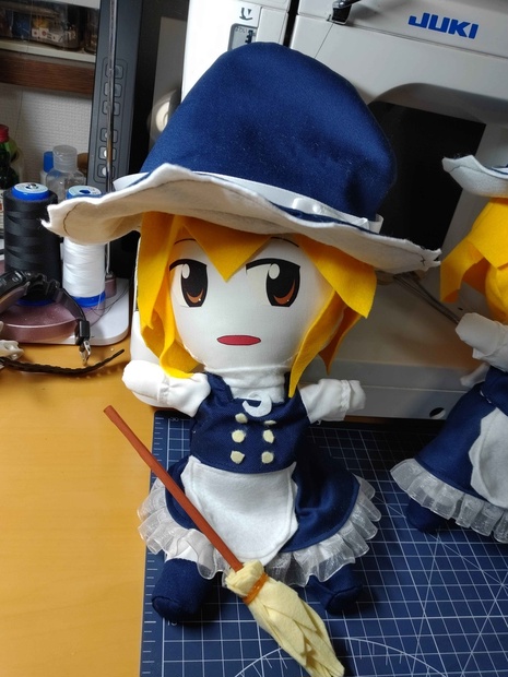 紺珠伝魔理沙ぬいぐるみ LoLK Marisa plush Kanmari - ゼロ昆布のぬい屋 zerokonbu2fumo - BOOTH