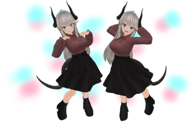 シルヴィアちゃん素体用　　秋服おしゃれ着