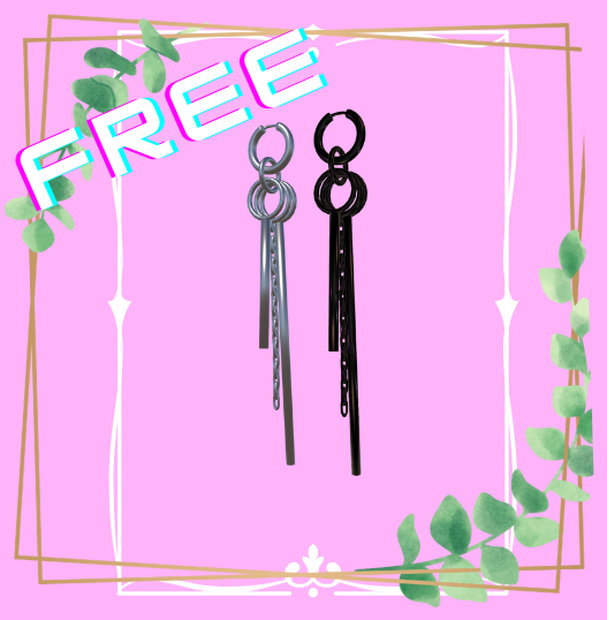 【無料】シルバーピアス　2色セット