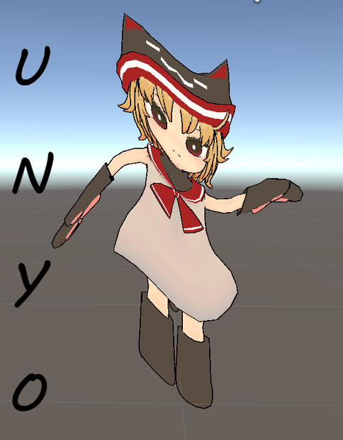 【VRChat想定】うにょうにょシェーダー