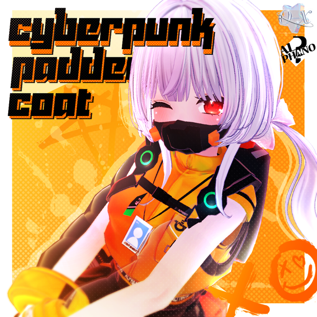 ALPHANO#Cyberpunk_Padded_Coat For Maya