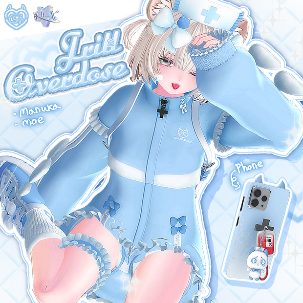 ALPHANO#Frill_OverDose For MANUKA & Moe & Kikyo & SELESTIA