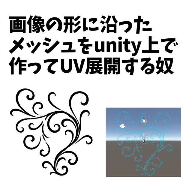 【画像からメッシュ生成】VRC Texture Mesh
