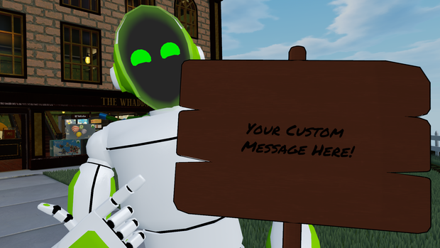 Whaddatoys - Toon Sign