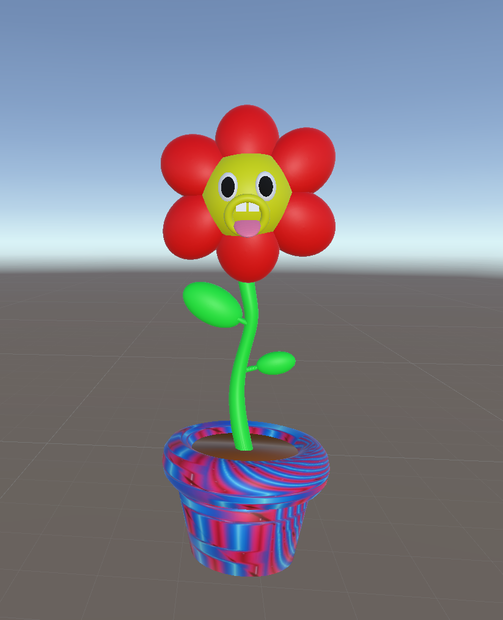 flower in a pot