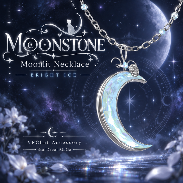 Vrchat MOONSTONE — Moonlit Necklace