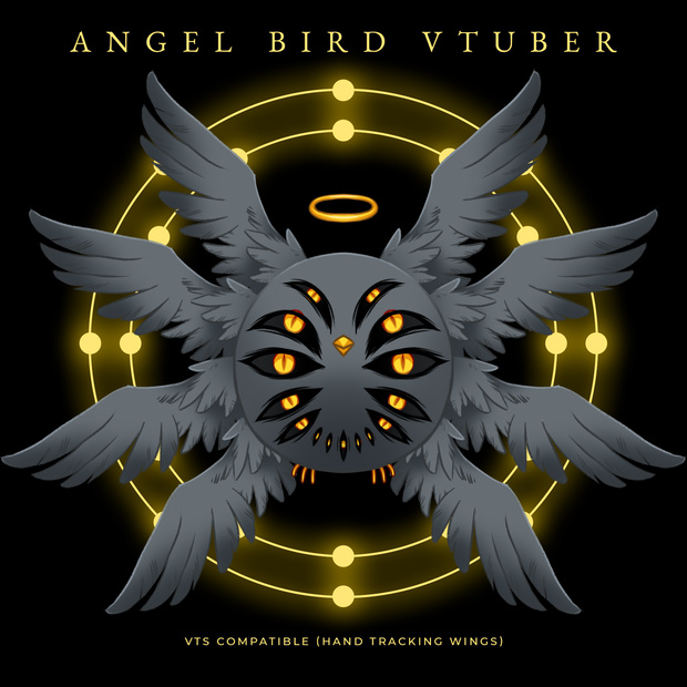 【live2d モデル】Angel Bird VTS