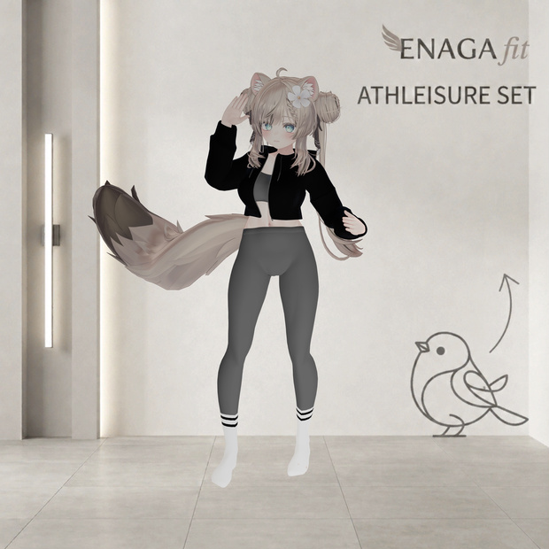 【4アバター対応】 🕊️athleisure set🕊️