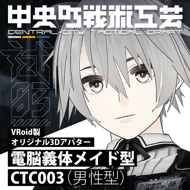 電脳義体メイド型_CTC003(男性型) [VR body maidtype_CTC003(male type)]