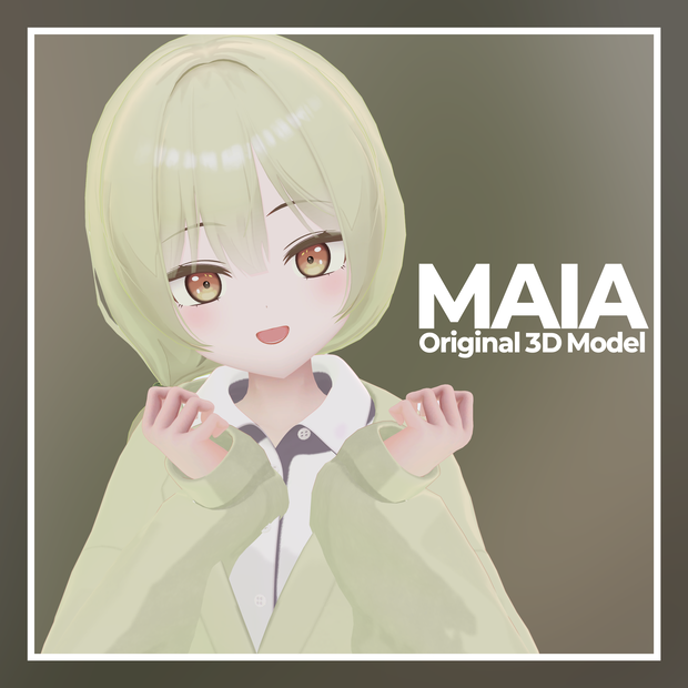 3Dオリジナルモデル「Maia」