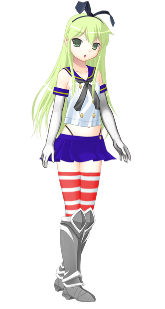 キャラクターなんとか機用自作加工素材