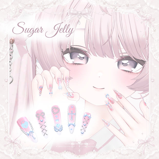 【14アバター対応】♥Sugar_Jelly♥【VRC】