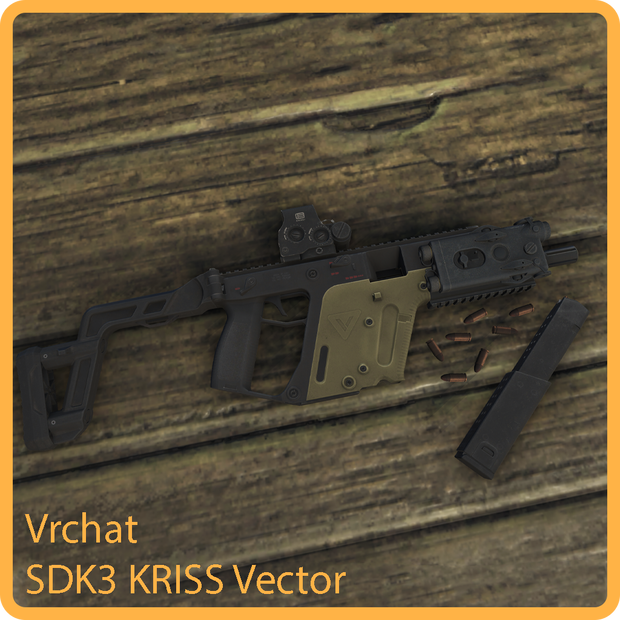 Vrchat SDK3 KRISS Vector 