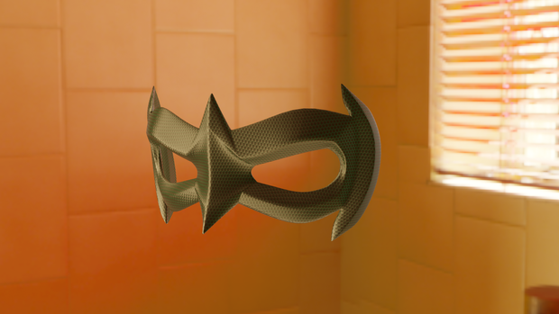 [VRM/Unity] Super Hero mask