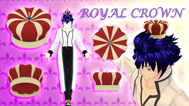 [VRM/Unity] Royal Crown